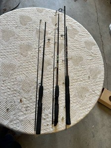 Shakespeare Ugly Stiks and Storm Fishing Rod
