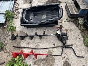 StrikeMaster Electric Ice Auger, Hand Augers, Sleds - Untested