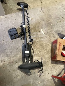 Minn Kota Trolling Motor with Foot Pedal Control - Untested