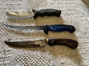 Gerber and Mustad Knives