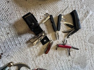 Leatherman Multi-tool and Other Knives