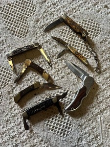 Assorted Pocket Knives including Winchester and Various Brands