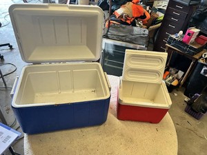 Coleman and Igloo Coolers