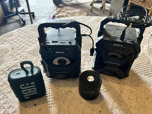 JBL Speaker and Other Audio Devices Including 2Boom and RVEAL Speakers