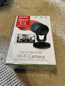 D-Link Full HD 180-Degree Wi-Fi Camera DCS-2530L