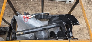 2026 Mower King Skid Steer Auger (SSECAG-Y With 3 Bits)