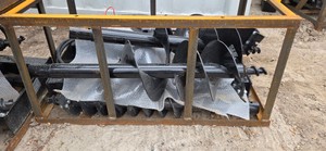 2026 Mower King Skid Steer Auger (SSECAG-Y With 3 Bits)