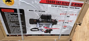 2026 atspower Electric winch (13000lbs) - NEW IN BOX