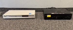 DVD and VHS players