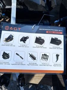 Mini Excavator Attachment AGT 2026 Unused 12EX-ATA