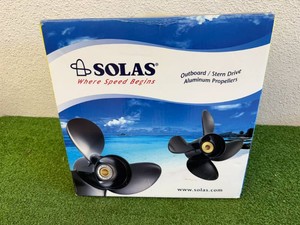 NIB Solas Outboard Stern Drive Aluminum Propeller