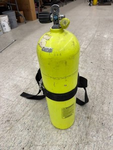 Aluminum Scuba Tank with Backpack Harness