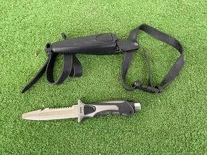 Scubapro Dive Knife with Locking Sheath