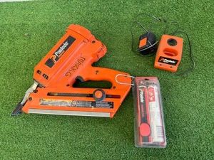 Paslode Impulse with Charger & Fuel Canisters