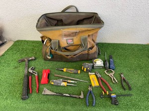 Bucket Boss Tool Bag & Contents