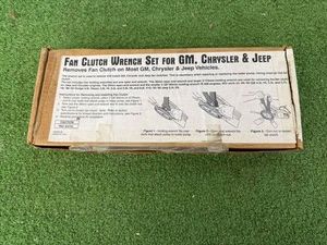 Fan Clutch Wrench Set For GM. Chrysler & Jeep
