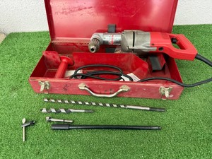 Milwaukee Heavy-Duty Right Angle Drill with Bits