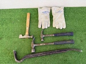 Hammers, Pry Bar & Welding Gloves