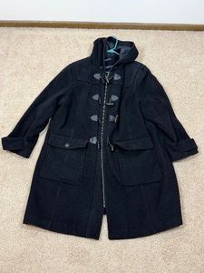 Lands End Pea Coat - 68% Wool