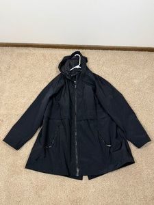 Calvin Klein Performance 2X Black Rain Jacket