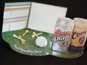 1999 Metal Coors sign