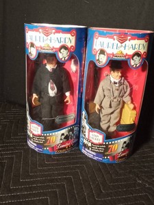 Laurel and Hardy limited edition numbered collectors series dolls