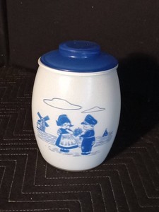 Dutch Girl and boy Cookie Jar Bartle H Collins