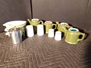 Restaurant dishes and Pyrex