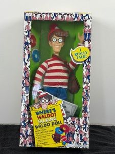 1991 Mattel Wheres Waldo Talking Waldo Doll