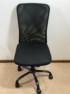 Adjustable Cushioned Seat web back computer chair on Wheels