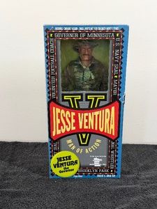 12-inch Jesse Ventura Man of Action action figure produced by Formative International in 1999