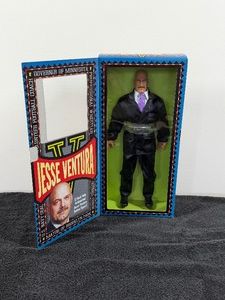 12-inch Jesse Ventura Man of Action figure released in 1999 to commemorate his election as Governor of Minnesota.