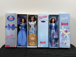 3 - Collectible Mattel Little Debbie Barbie Dolls in Original Boxes - see description for more info