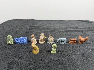 10 - Collectible Miniature Wade of England Figurines
