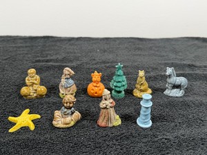 10 - Collectible Miniature Wade of England Figurines