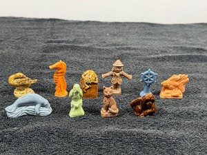 10 - Collectible Miniature Wade of England Figurines