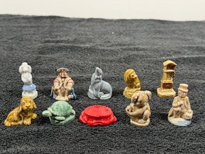 10 - Collectible Miniature Wade of England Figurines