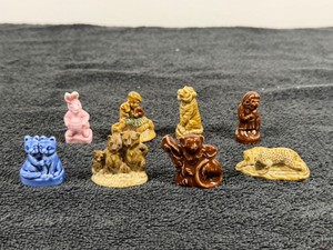 Lot of 8 Collectible Wade England Miniature Figurines