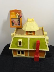 The Littles Victorian Dollhouse, released by Mattel in 1980 and The Littles Family still in Package