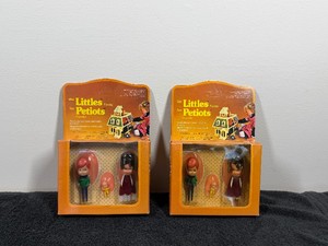 The Littles Family (Les Petiots) doll sets, released by Mattel in 1980 - 2 sets still in the original package