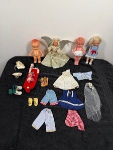 Lot of Vintage Dolls and Accessories - see description for more info&nbsp