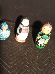 3 Russian Nesting dolls