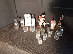 Lot of bar collectibles