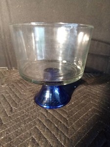 Blue stem bowl