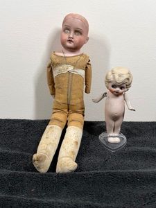 2 - Vintage Bisque Dolls