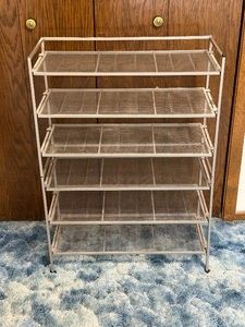 Metal 6 Tier Shelving Rack
