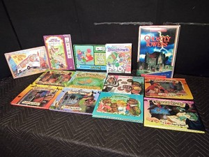 Cildrens Pop-up books and action with parts to make move