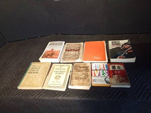Vintage song books and Musician books