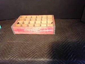 Vintage wood Coca-Cola crate