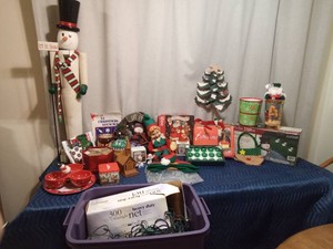 Lot of Christmas items